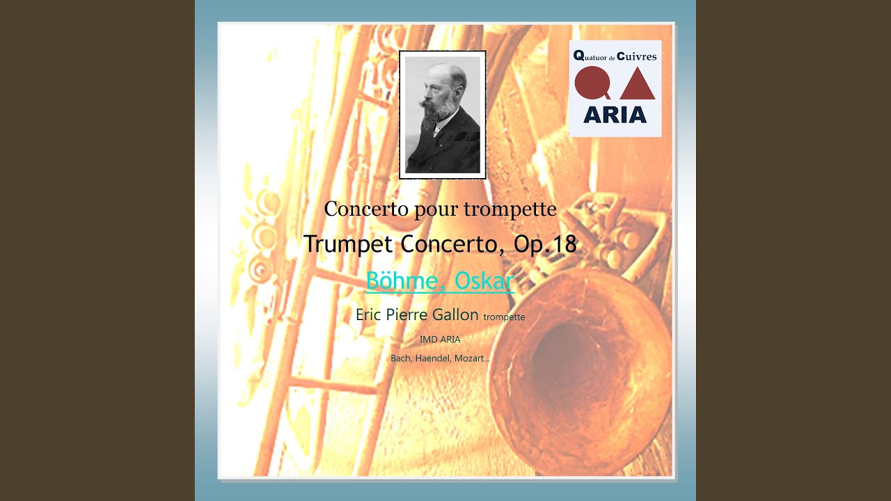 Concerto pour trompette: Allegretto-allegro