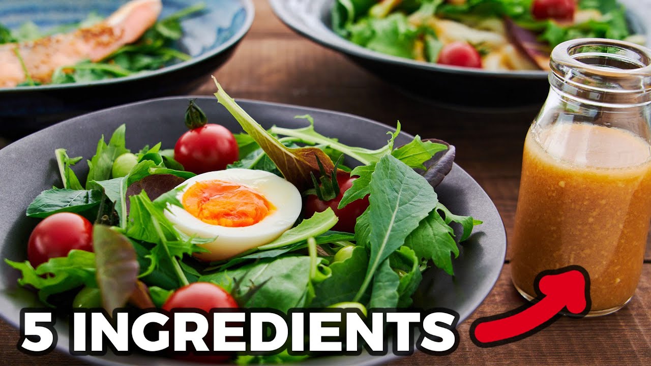 Ginger Miso Salad Dressing Recipe