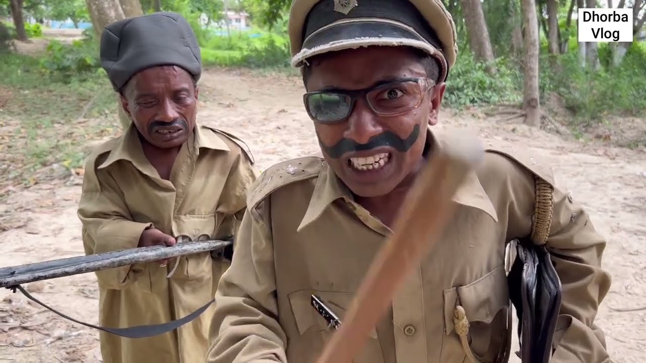 ऐसा पुलिसवाला आपने नहीं देखा होगा #maithili_comedy_dhorba #chunalal
