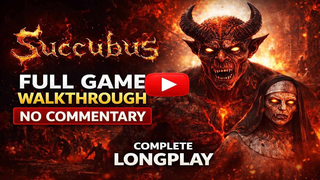 Succubus &ndash; Full Game Walkthrough | No Commentary | Complete Longplay