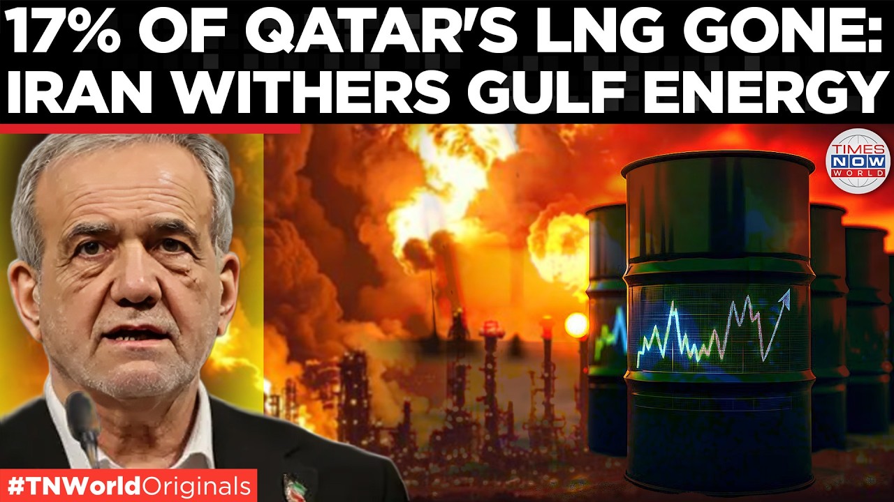 IRAN VS QATAR: 17% LNG capacity Wiped Out; $20 Billion Blow, Qatar Faces 5-Year Disruption