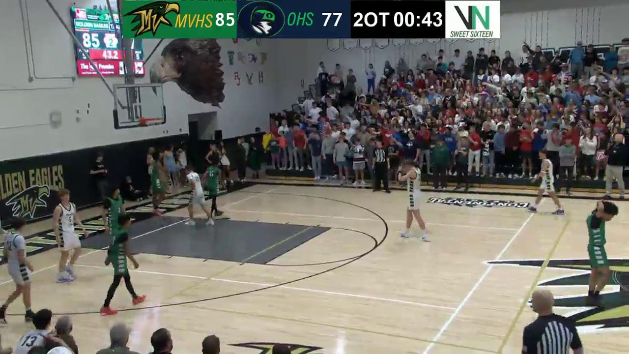 CHSAA 6A Basketball Playoff Sweet Sixteen MVHS vs. Overland