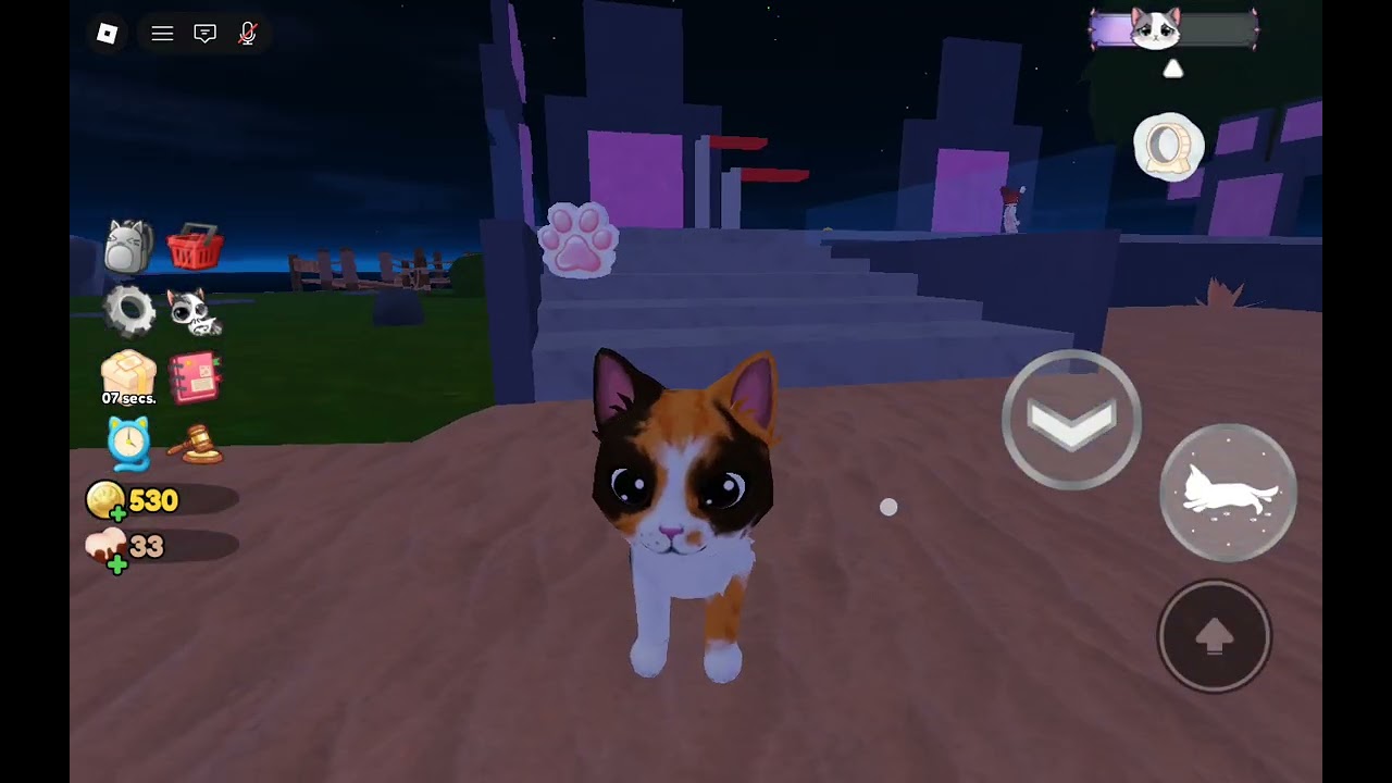 Me and my sister play the Roblox game kitten ville! (Also hope you have a wonderful day 💗)