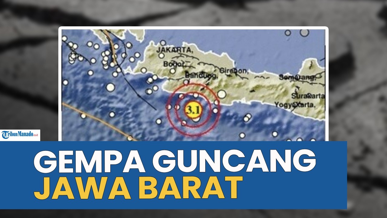 GEMPA BUMI GUNCANG WILAYAH JAWA BARAT HARI INI JUMAT 20 FEBRUARI 2026