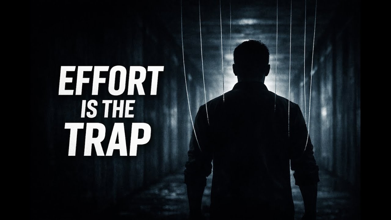 EFFORT IS THE TRAP  (And You Fell for it)