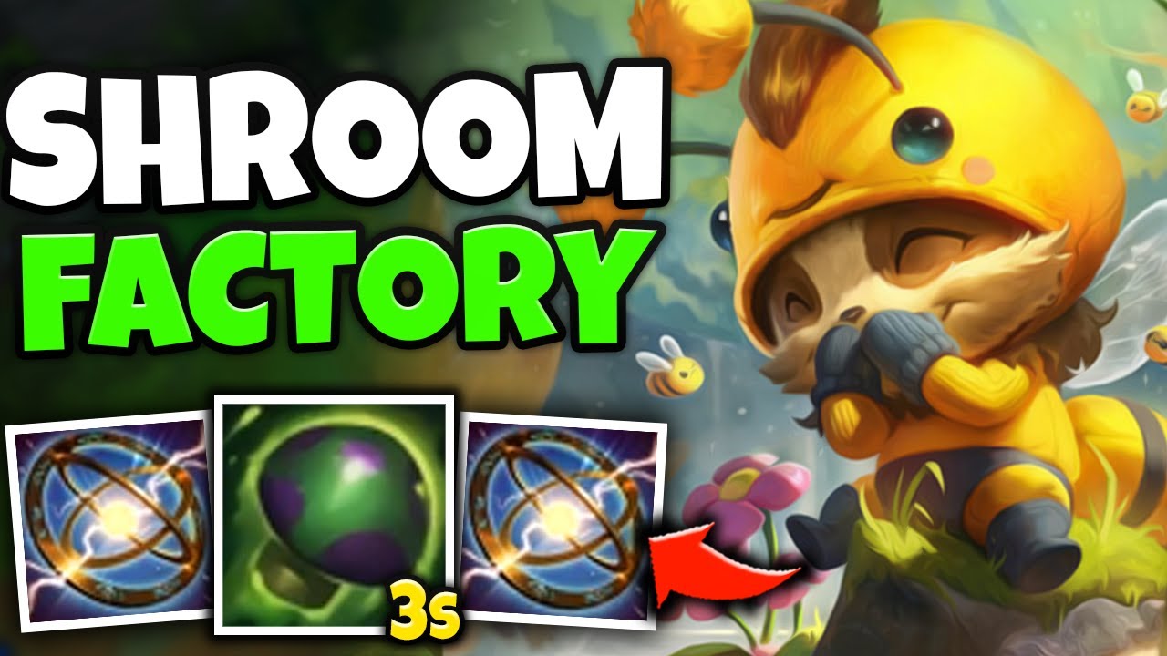 WTF?! TEEMO SHROOM WITH 3 SECOND CD = LEGIT SHROOM FACTORY! (SEASON 11 TEEMO) - League of Legends