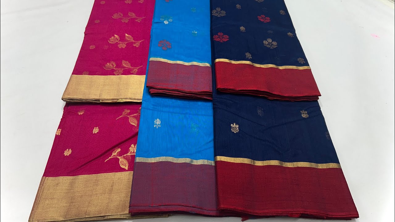 चन्देरी साड़ी | Latest Chanderi Saree | Premium Collection | Handloom Saree #chanderisarees #saree