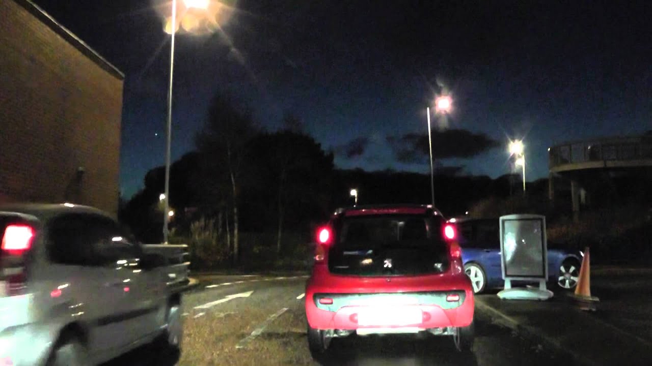Driving Along Plymouth Road & Embankment Road, Plymouth, Devon, England 23rd December 2011