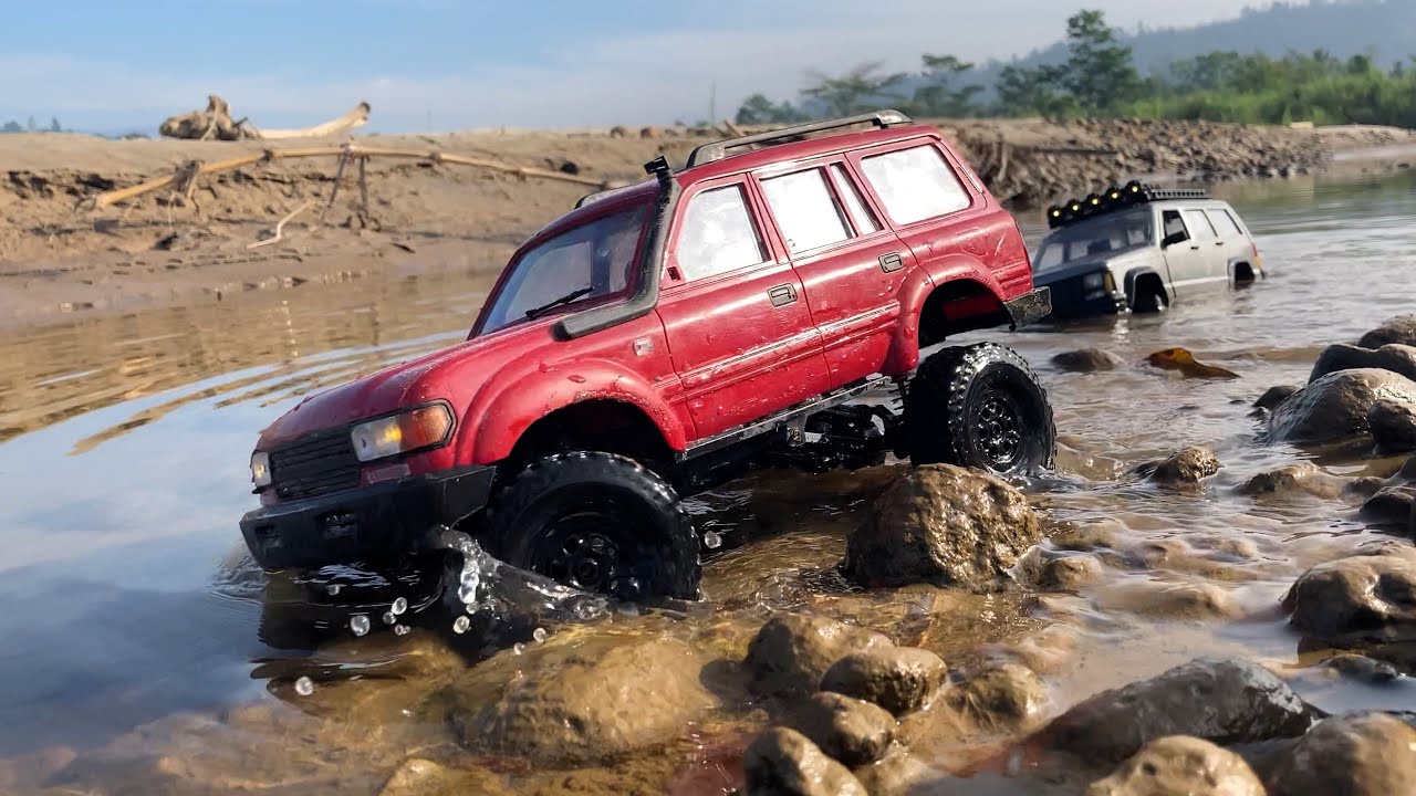TWO FOR ME - WPL C54-1 Vs. MN 78 :Jeep Cherokee X. Land Cruiser 80