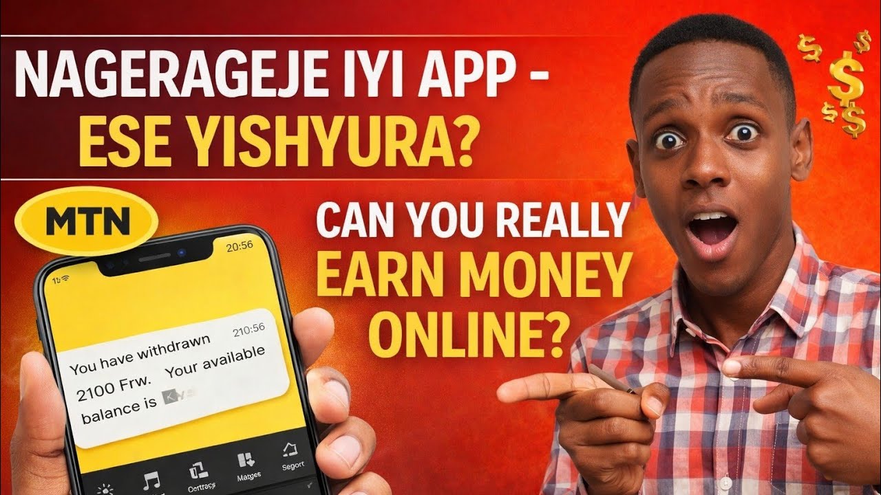 Ntagishoro! Korera 2100Frw buri munsi ukoresheje telefone | Earn 2100 Rwf Daily Using Your Phone!
