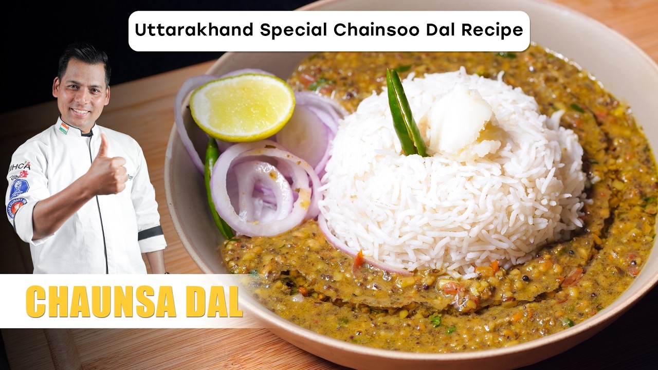 Chausa Dal &ndash; Traditional Uttarakhand Pahadi  Recipe