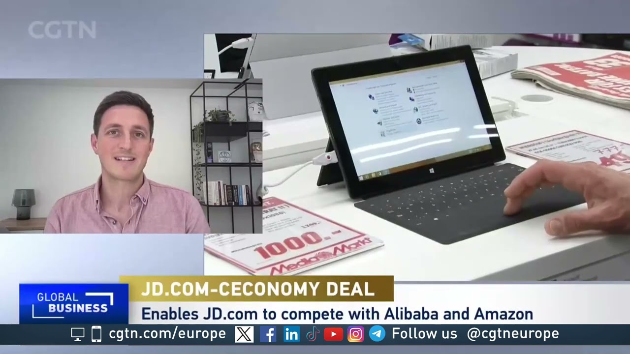 JD.com to buy Germany's Ceconomy in deal valuing it at $2.5BN