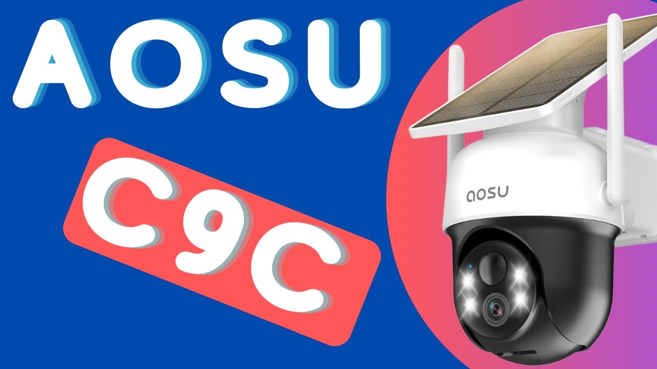 Обзор солнечной камеры Aosu - C9C