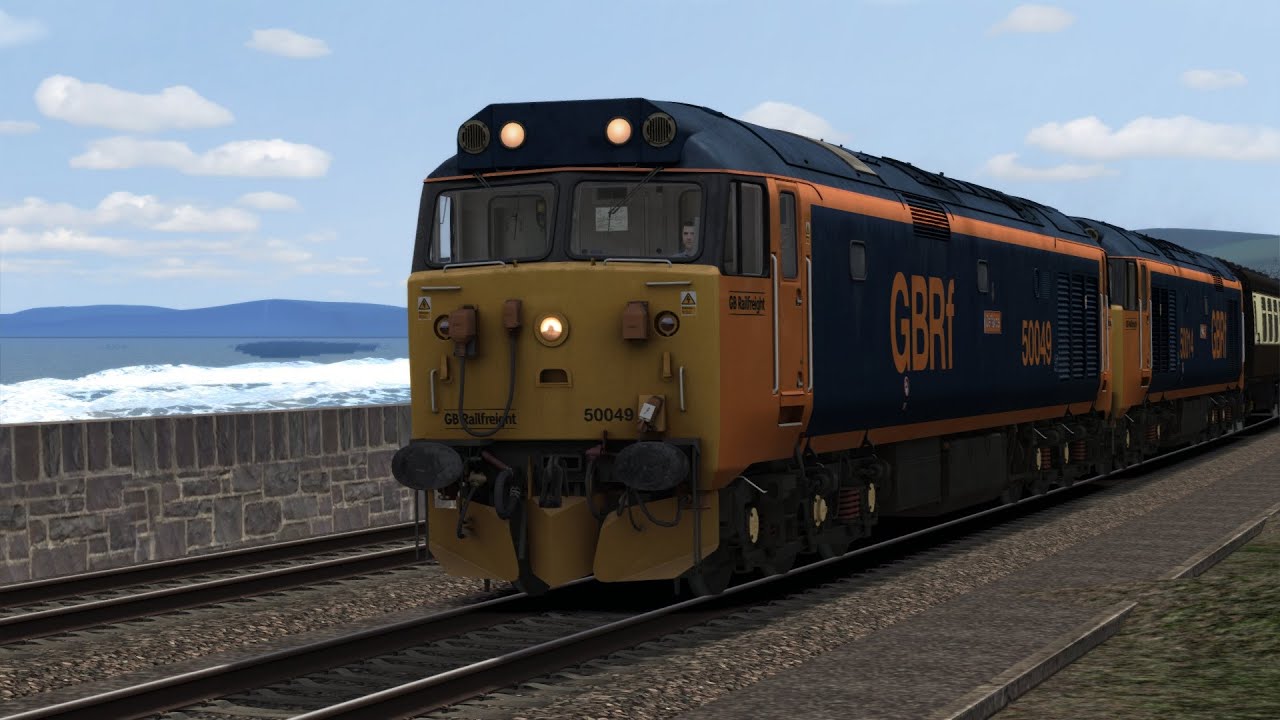 TS20: AP/Bossman Games Class 50 First Look! Operating Terminator-Phoenixed Railtour (Riviera Line)