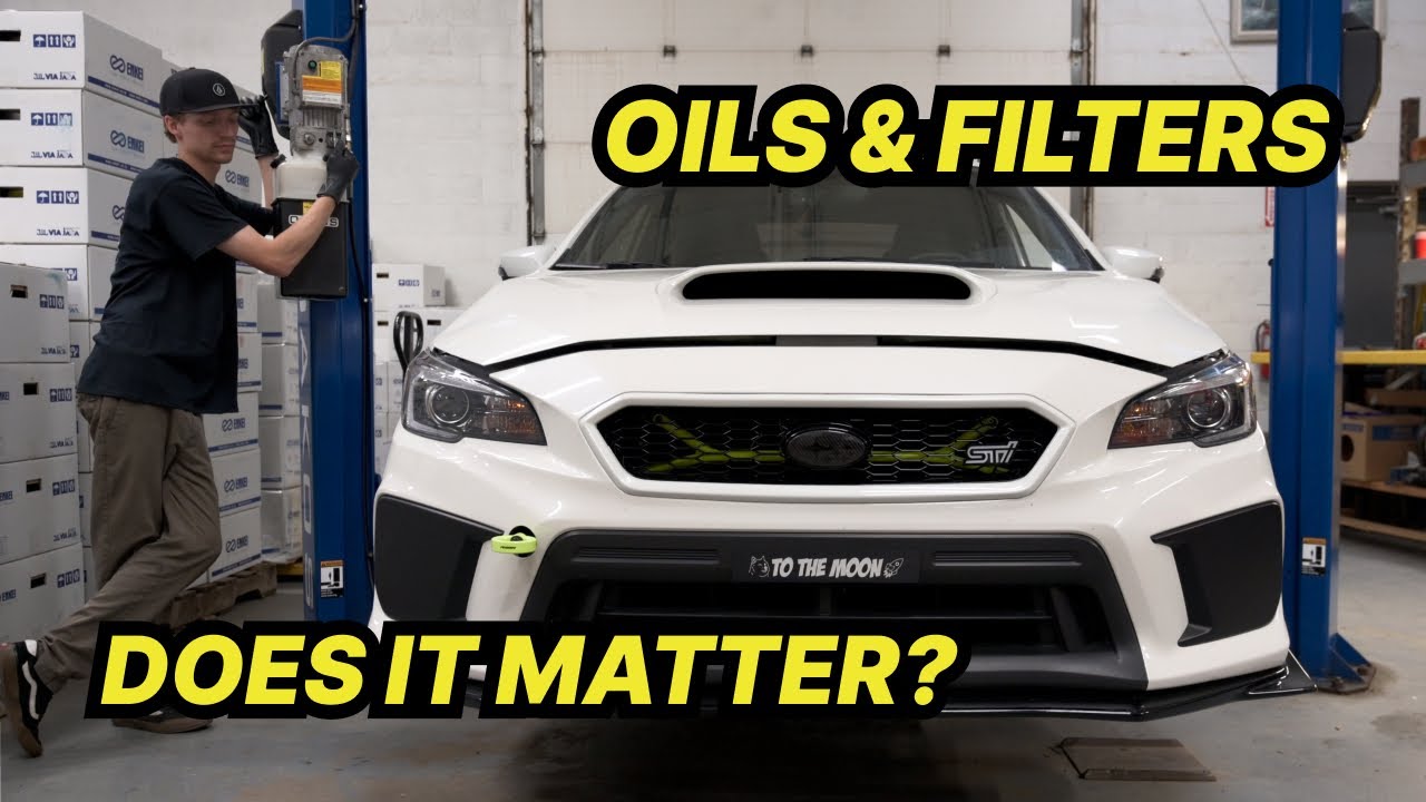 The BEST OILS and FILTERS for your Subaru WRX/STi