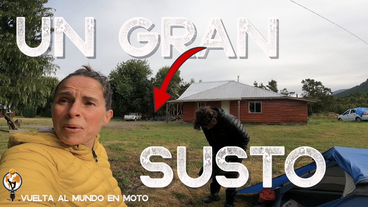 Un buen susto antes de cruzar a Argentina. Vuelta al Mundo en Moto en Pareja. Ep  37 América