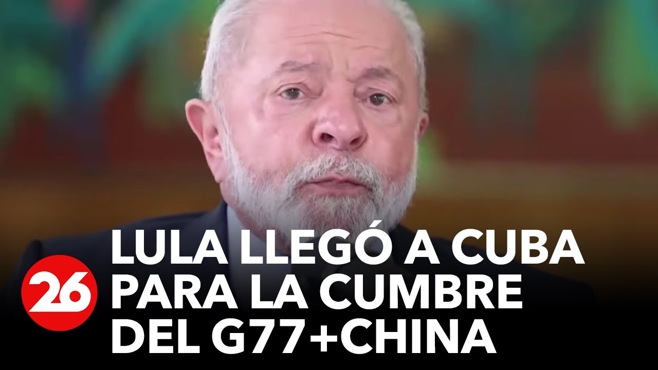 BRASIL | Lula viaja a La Habana para la Cumbre del G77