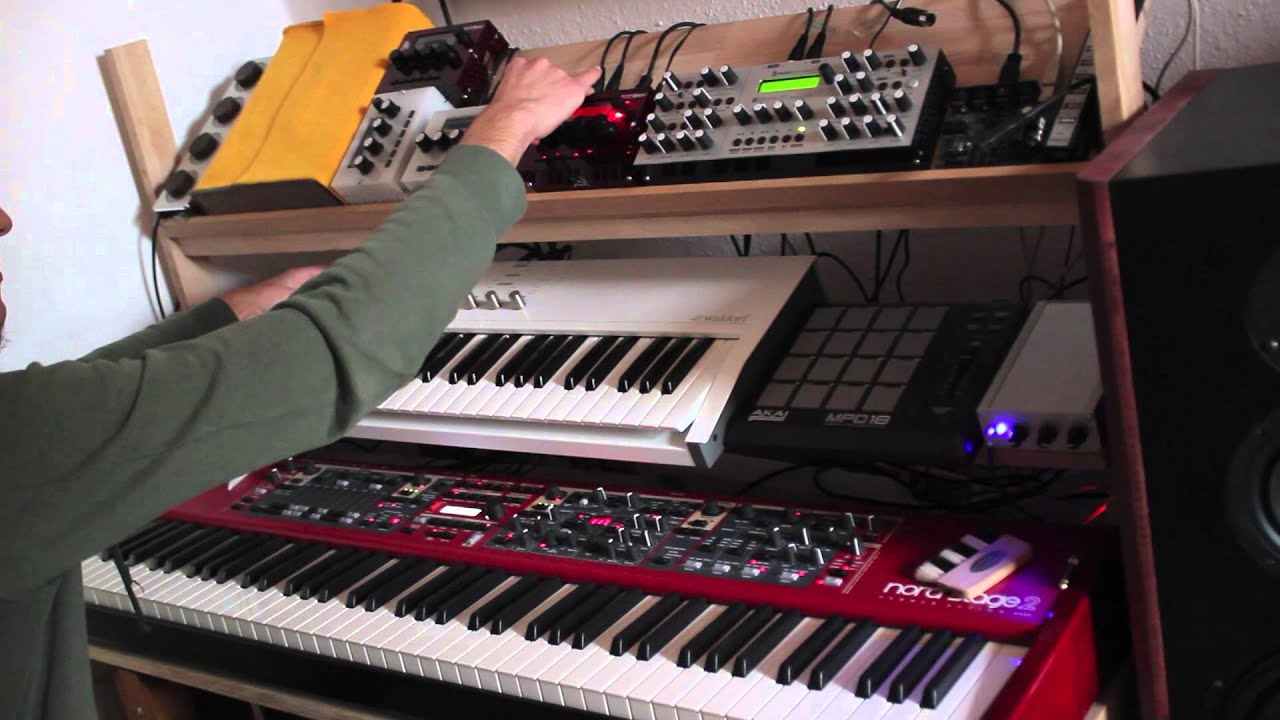 Ambient Jam #1 - Blofeld - Shruthi - Nord Stage