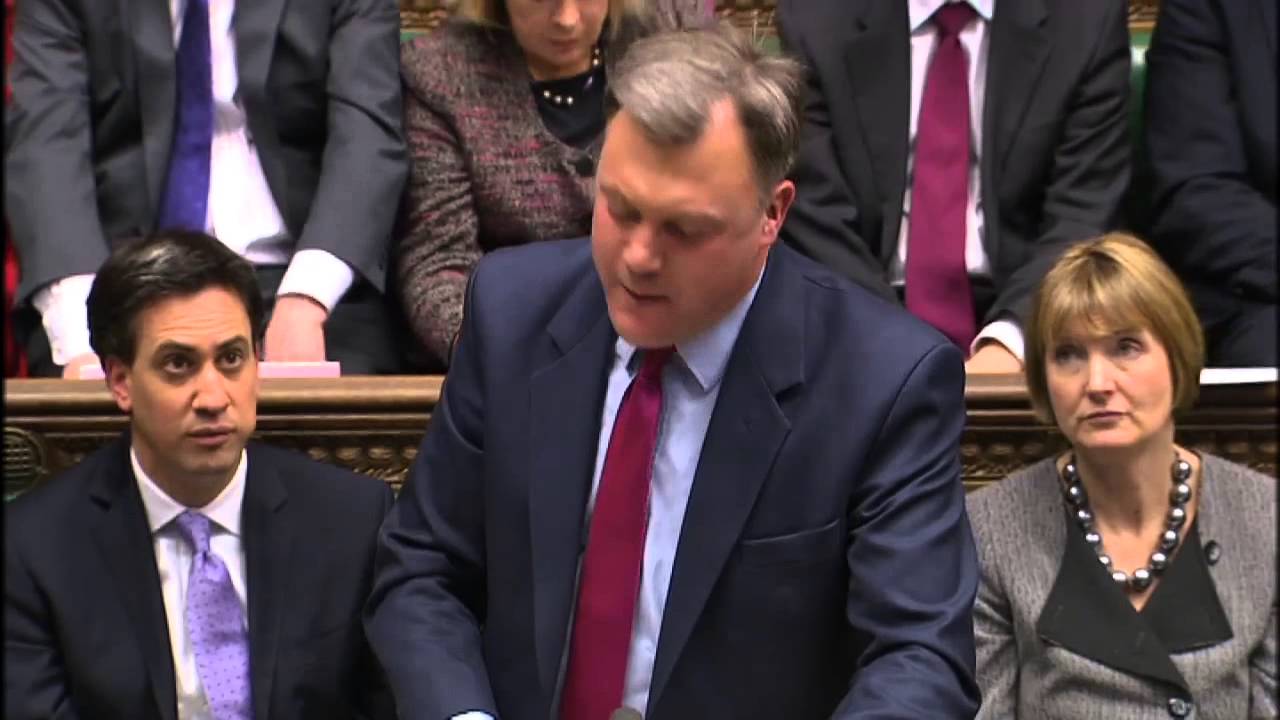 Ed Balls slams chancellor's autumn statement