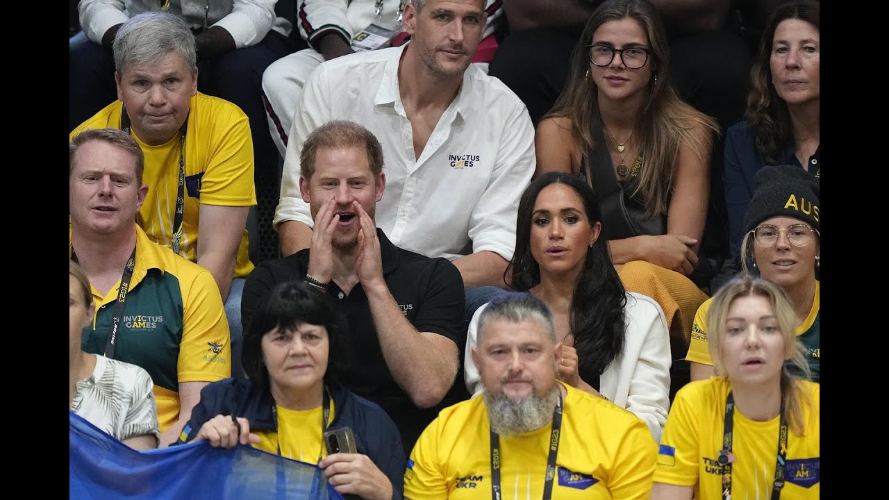 Prince Harry, Meghan in Germany for Invictus Games
