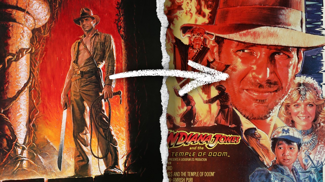 Is this the best INDIANA JONES movie poster?