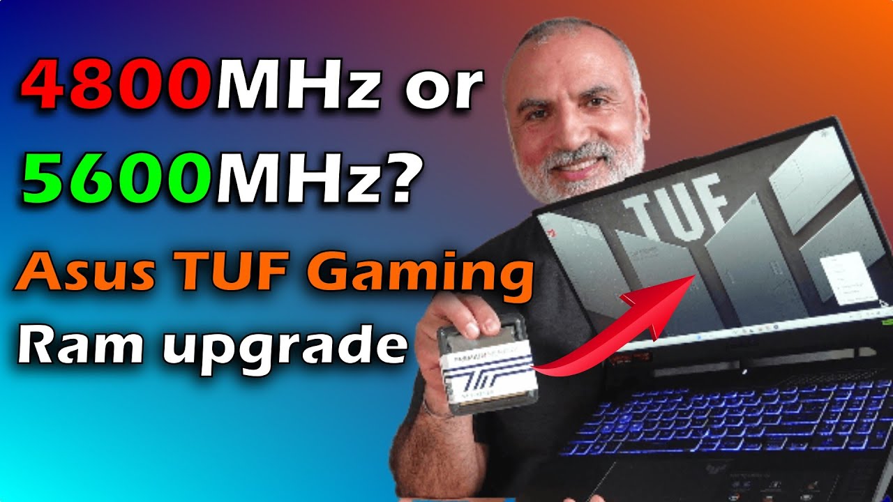 How to upgrade RAM of Asus Tuf Gaming Laptop. 4800MHz Ram vs 5600MHz Ram DDR5