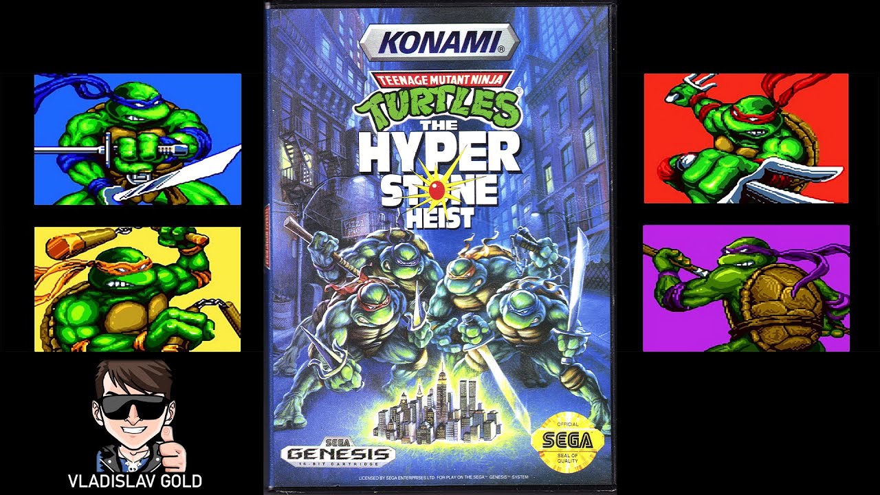 ПОЛНОЕ ПРОХОЖДЕНИЕ ЧЕРЕПАШКИ НИНДЗЯ HYPERSTONE HEIST | TEENAGE MUTANT NINJA TURTLES | SEGA | 2022