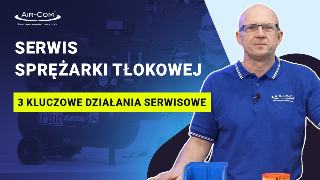 Serwis sprężarki tłokowej: 3 rzeczy, które wydłużą jej żywotność