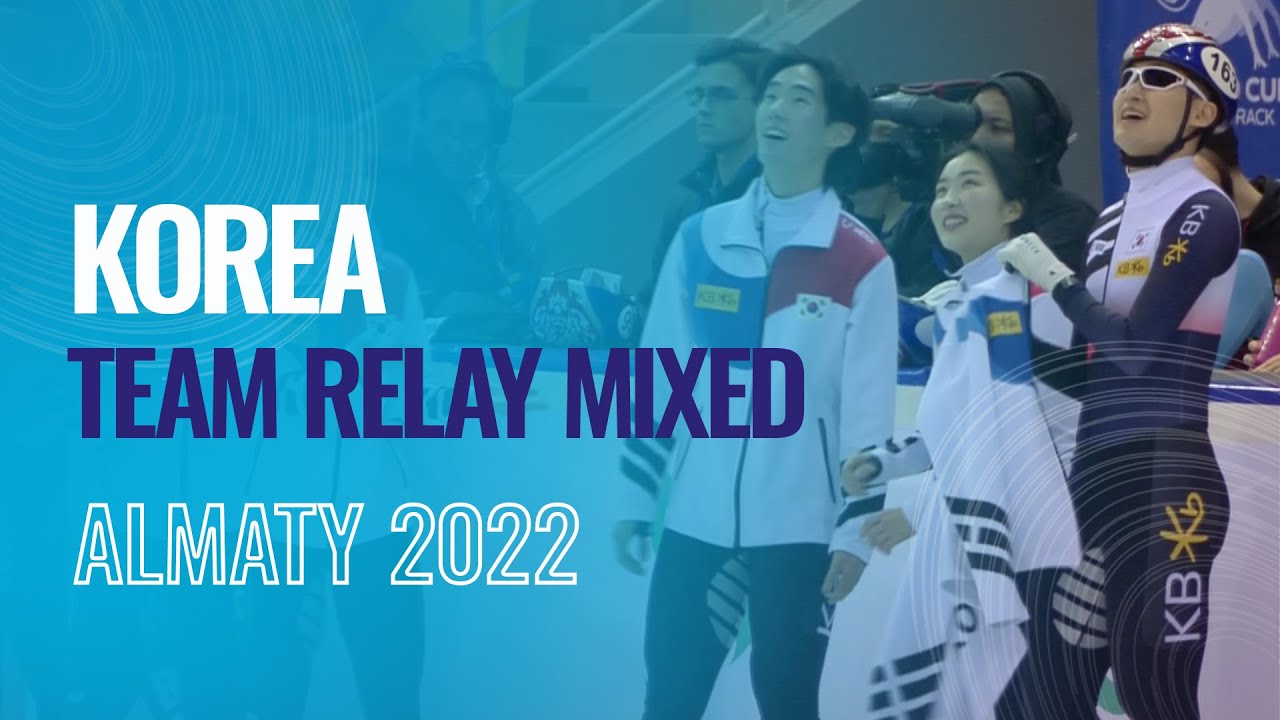 KOREA | Winner | Team Relay Mixed | Almaty | #ShortTrackSkating