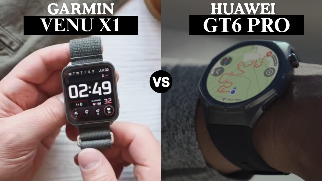 Huawei Watch GT6 Pro против Garmin Venu X1