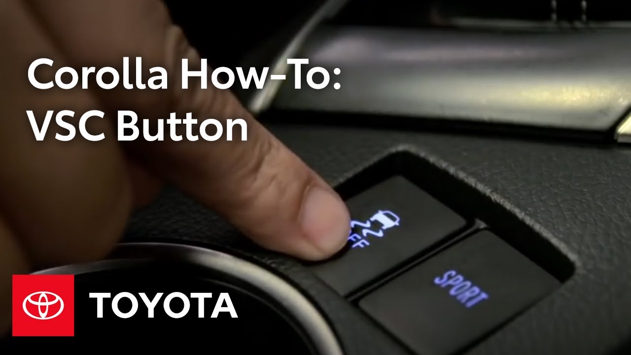 2014 Corolla How-To: VSC Off Button | Toyota