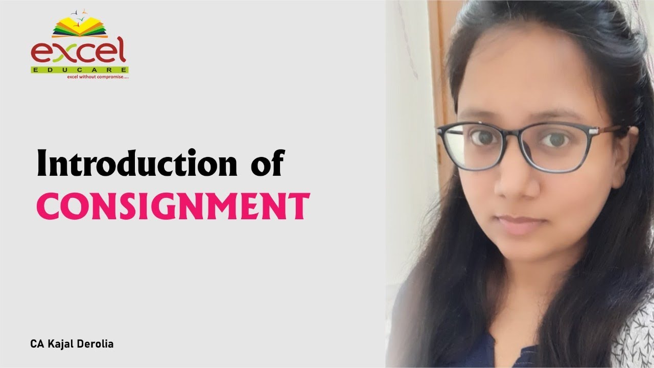 Consignment  | Accountancy  | CA Foundation