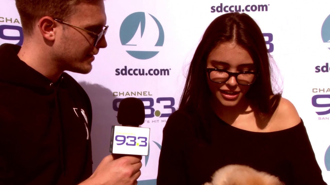Madison Beer interview at Channel 933's FREEcember concert and toy drive