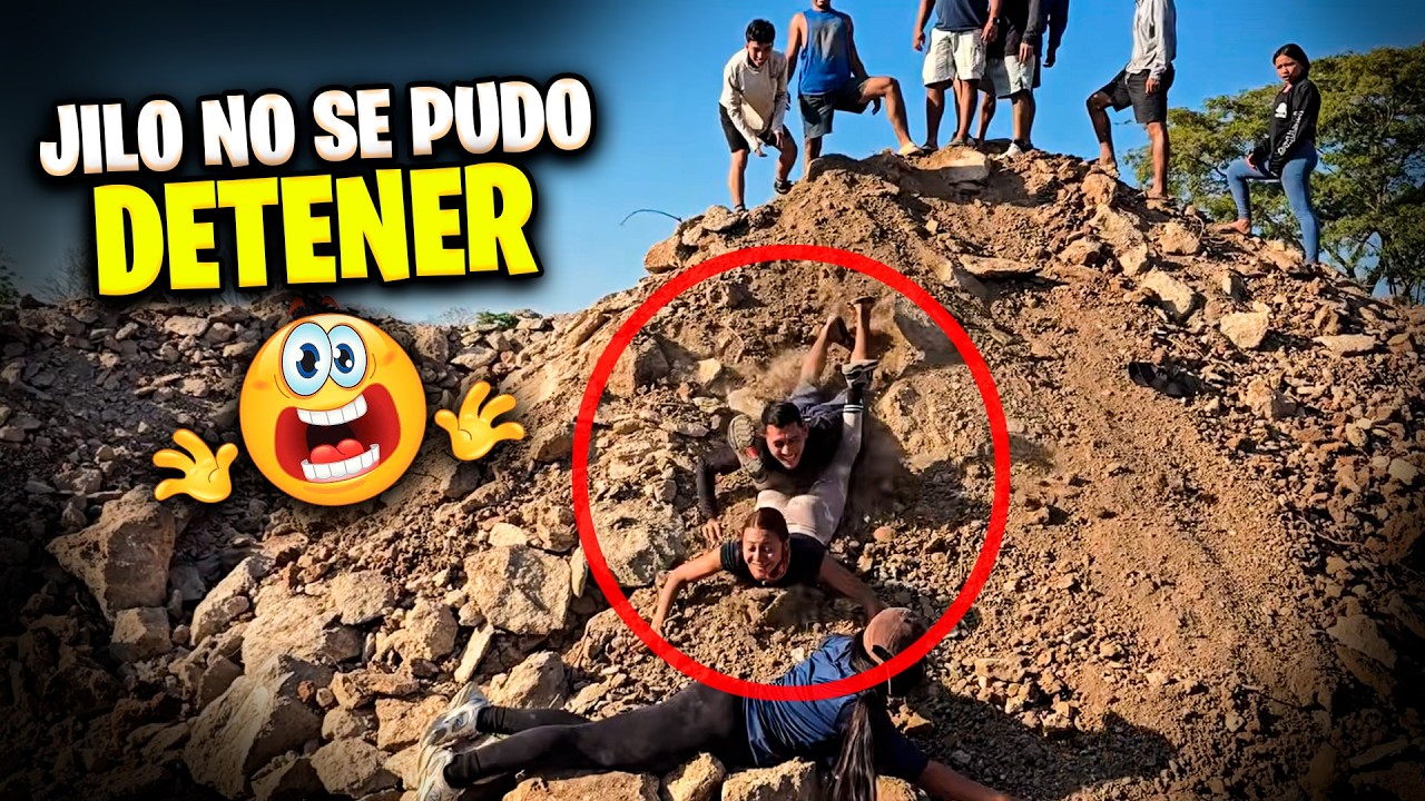 Miren donde le fue a caer Jilo a Heydi. A los Bichos ya le gusto este columpio