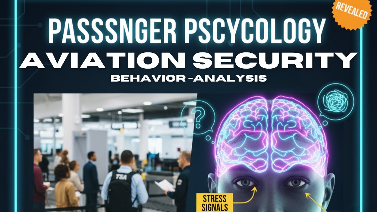 Decoding Passenger Psychology | Passenger Behavior | Security Implications | Aviation Security 2025