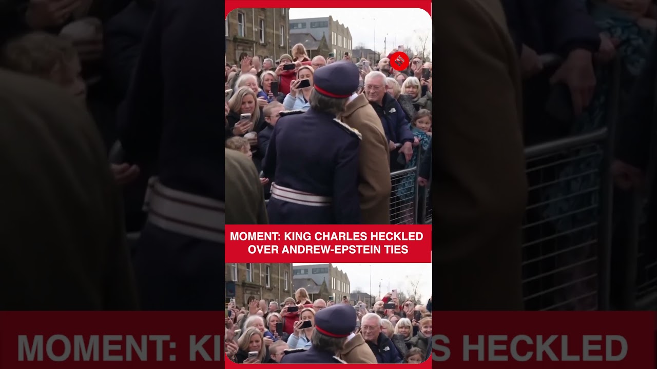 King Charles Heckled Over Andrew&ndash;Epstein Question During Public Visit in England