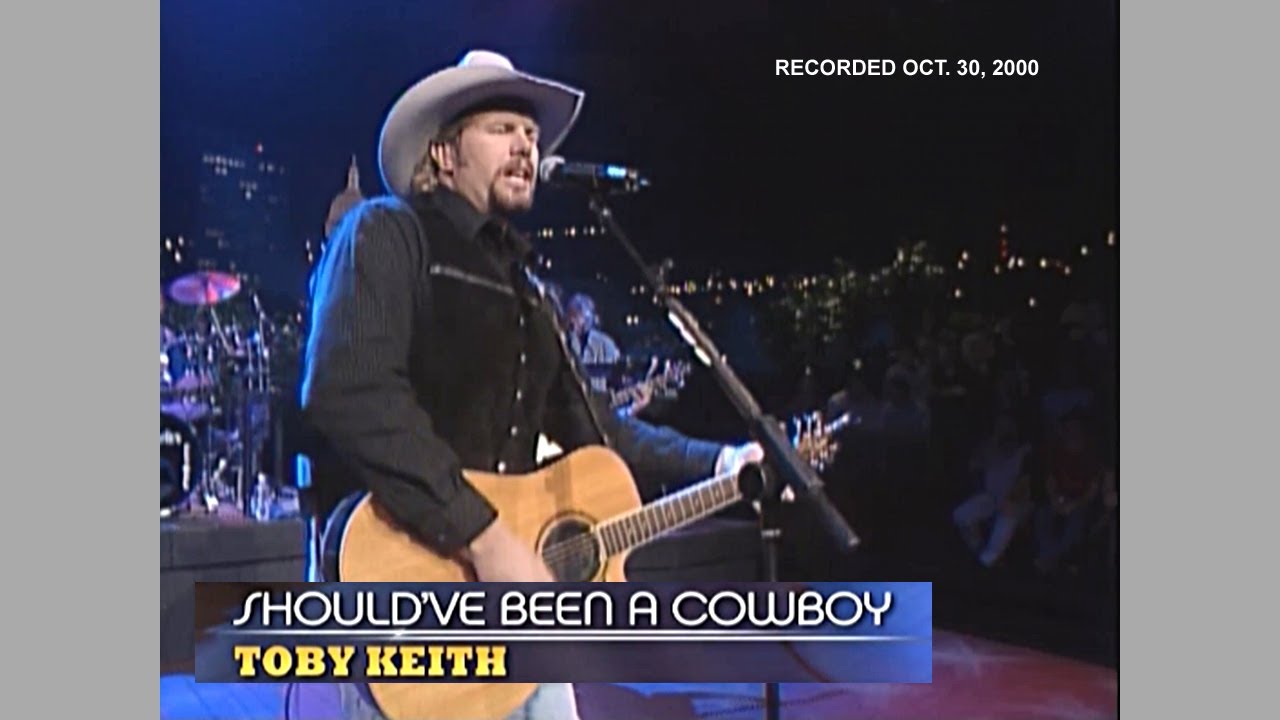 Toby Keith ~ Should've Been a Cowboy (Austin City Limits) 2001