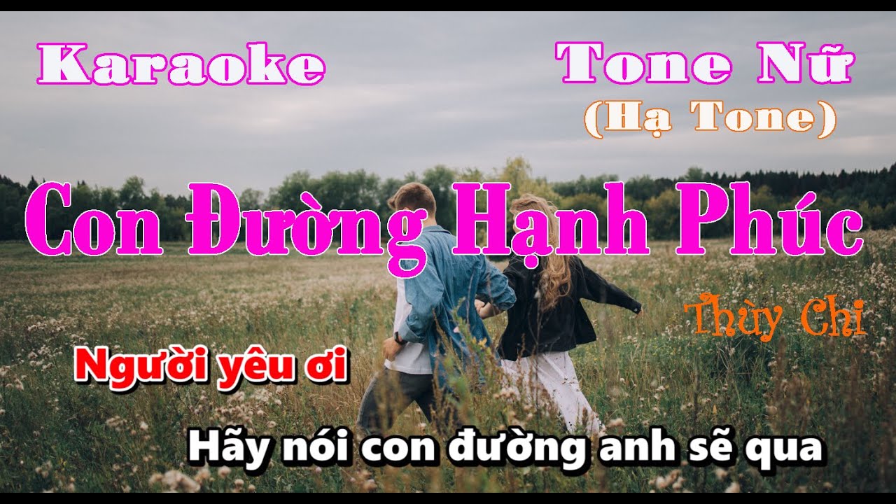 [KARAOKE] Con Đường Hạnh Phúc | THÙY CHI | TONE NỮ - Hạ Tone | BEAT || Thành Danh Keyboard