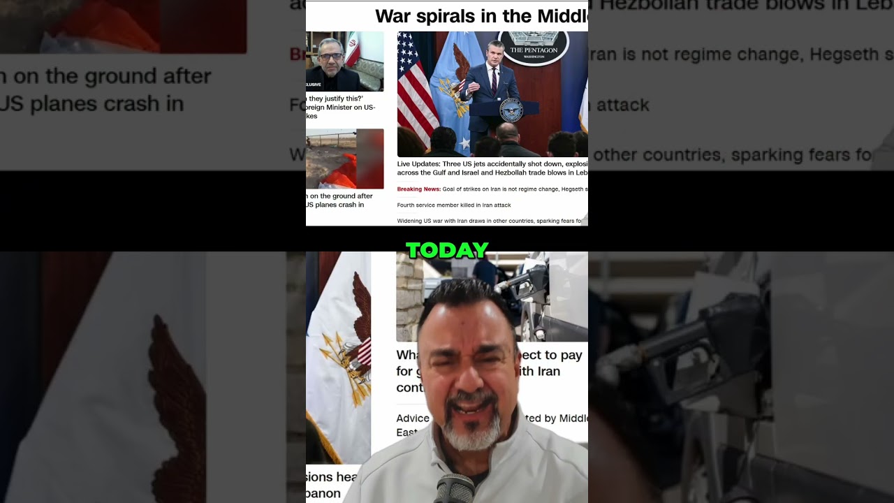 Middle East War Shocks Market: What's REALLY Happening?! #shorts