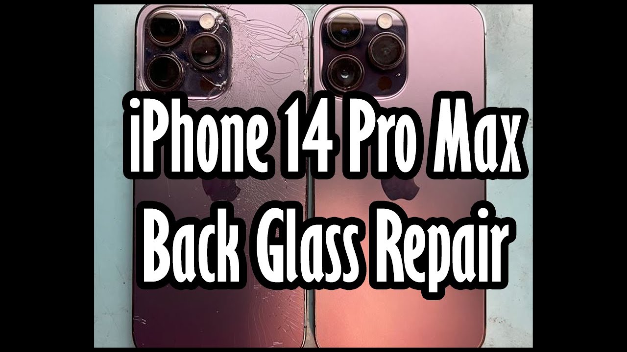 Замена заднего стекла корпуса iPhone 14 Pro Max
