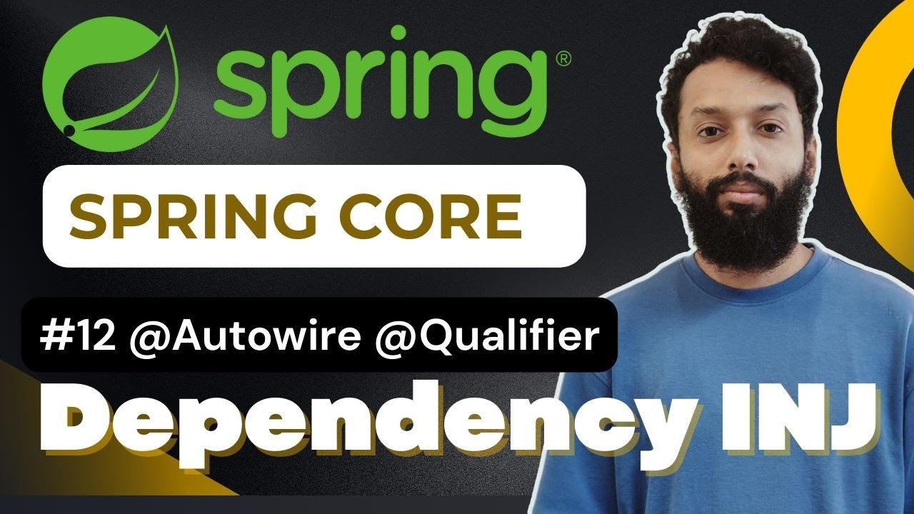 #12 Spring Framework in Hindi | Dependency Injection | Java-Based | @Bean | @Autowired | SPEL