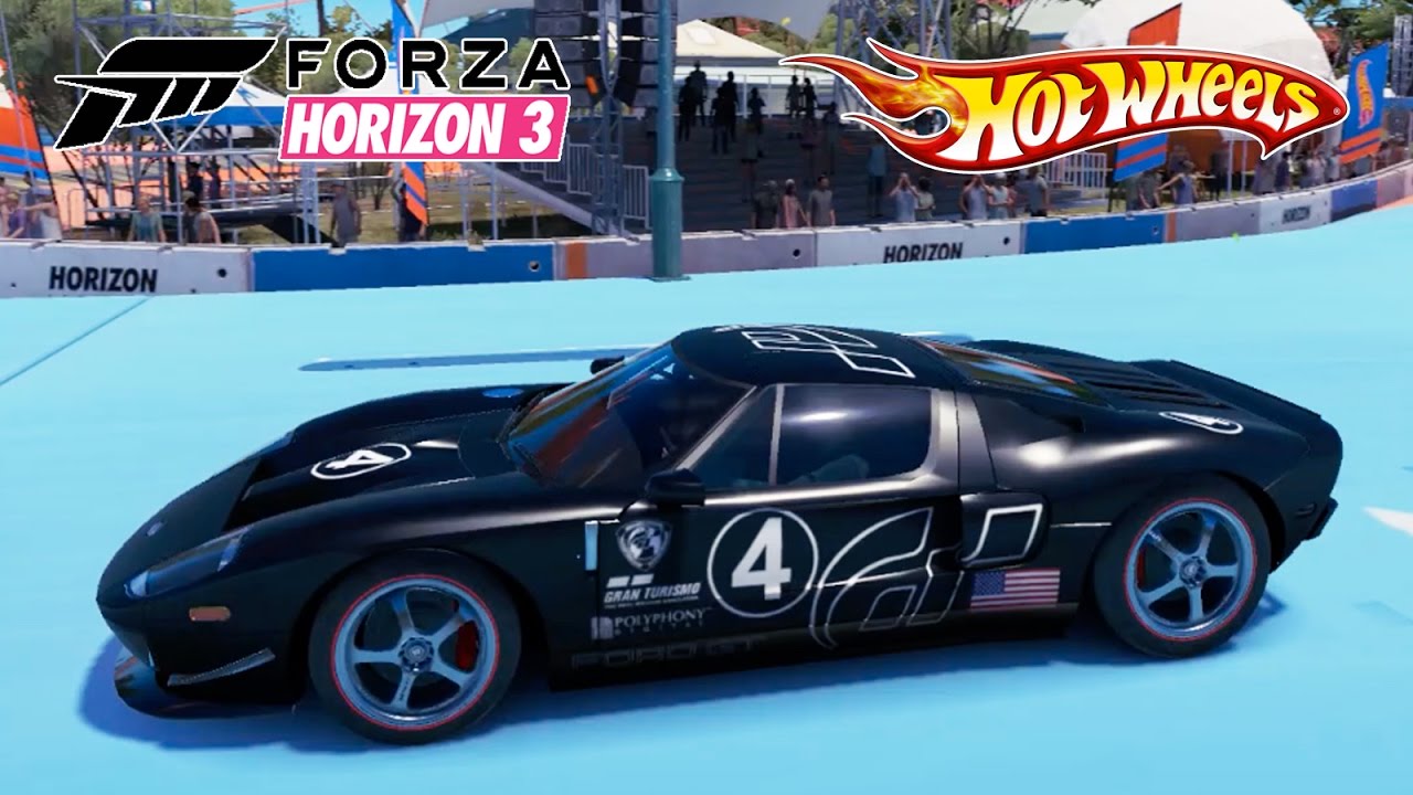 Hot Wheels Carrinho Ford GT Gran Turismo - Forza Horizon 3 PC Gameplay