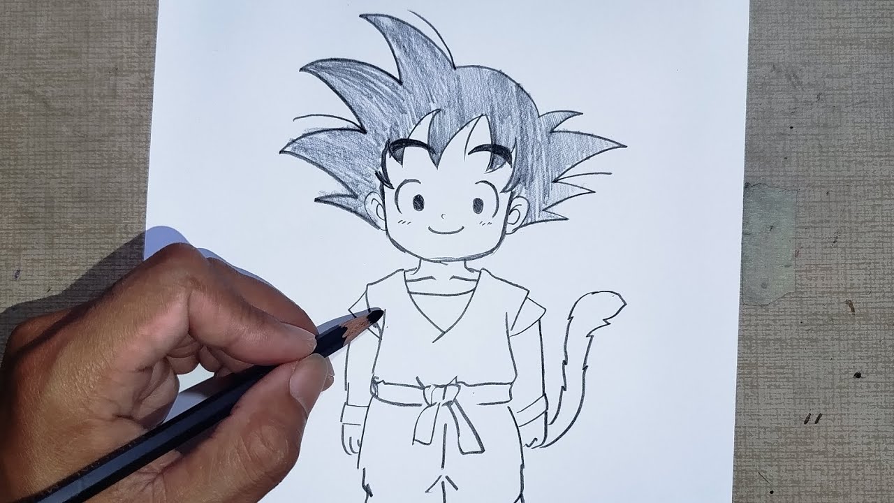 How to Draw Goku | Step by Step drawing for beginners 