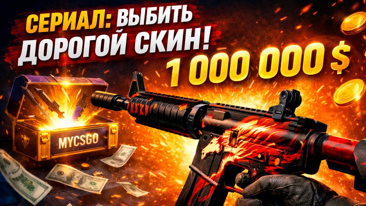 ЦЕЛЬ: САМЫЙ ДОРОГОЙ СКИН НА MYCSGO! НОВЫЙ СЕРИАЛ НА МАЙКСГО! (CS2/КС2)