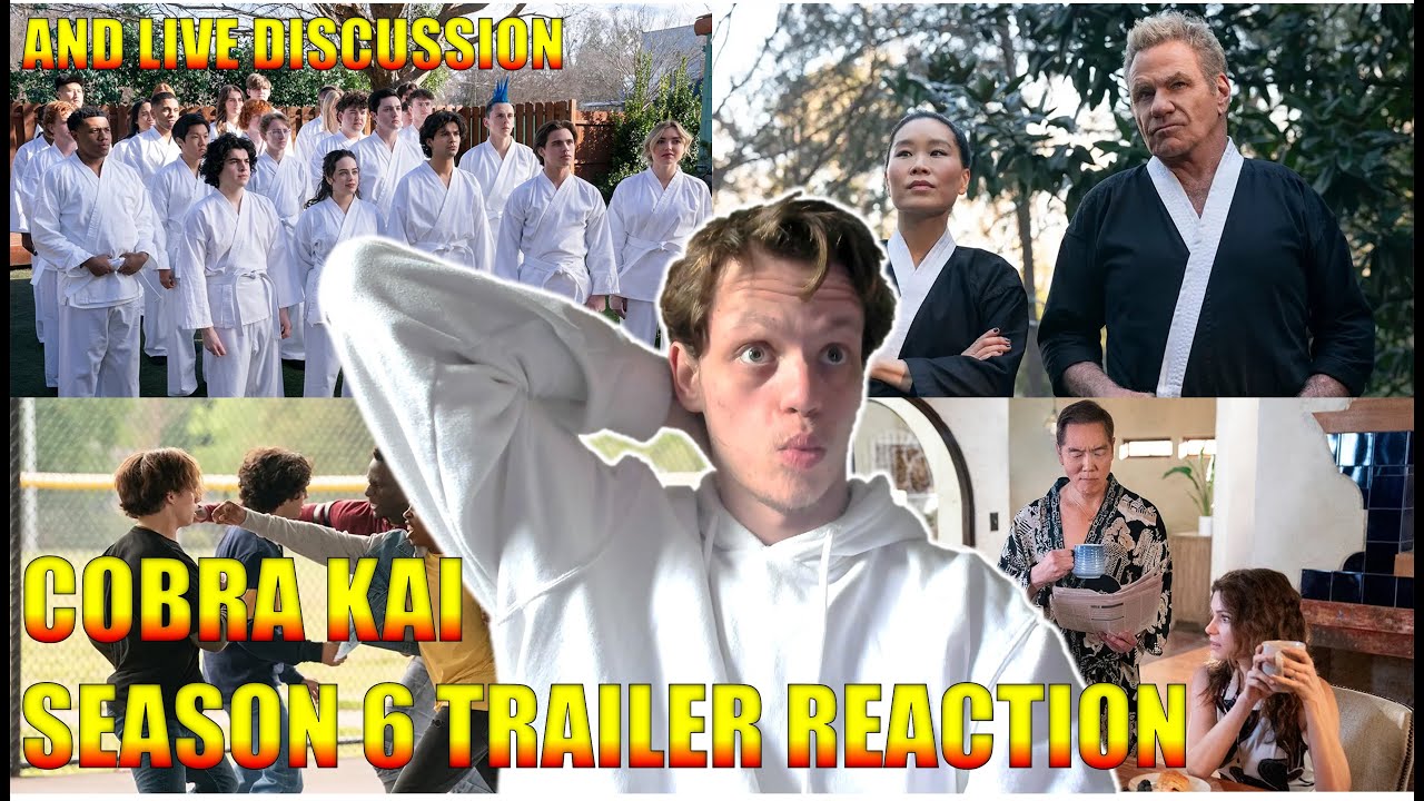 COBRA KAI SEASON 6 TEASER TRAILER REACTION AND BREAKDOWN!