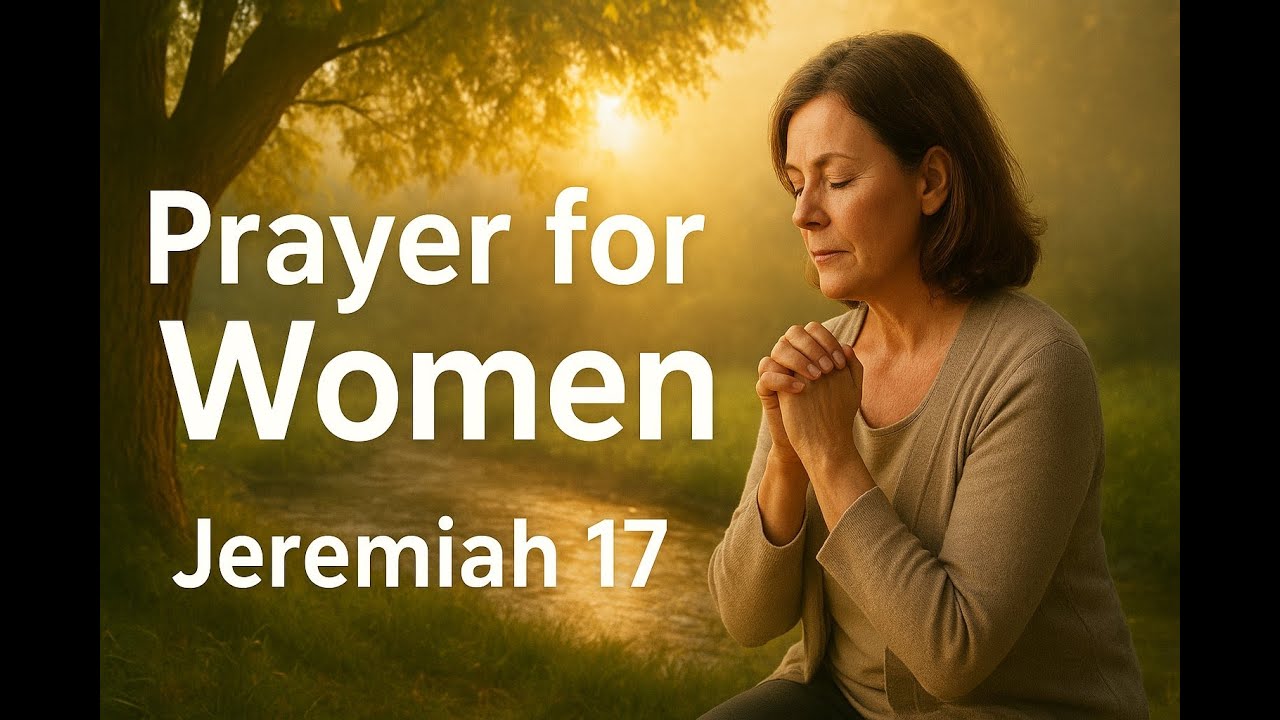 Soulful Prayer With Jeremiah 17 || Trust in God’s Healing & Strength || Christian Prayer for Women
