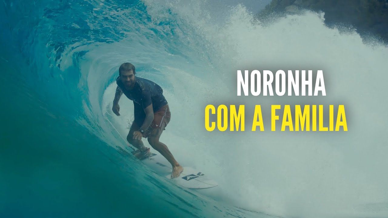 FERNANDO DE NORONHA COM A FAMILIA!//PARAISO COM ALTAS ONDAS!!!!
