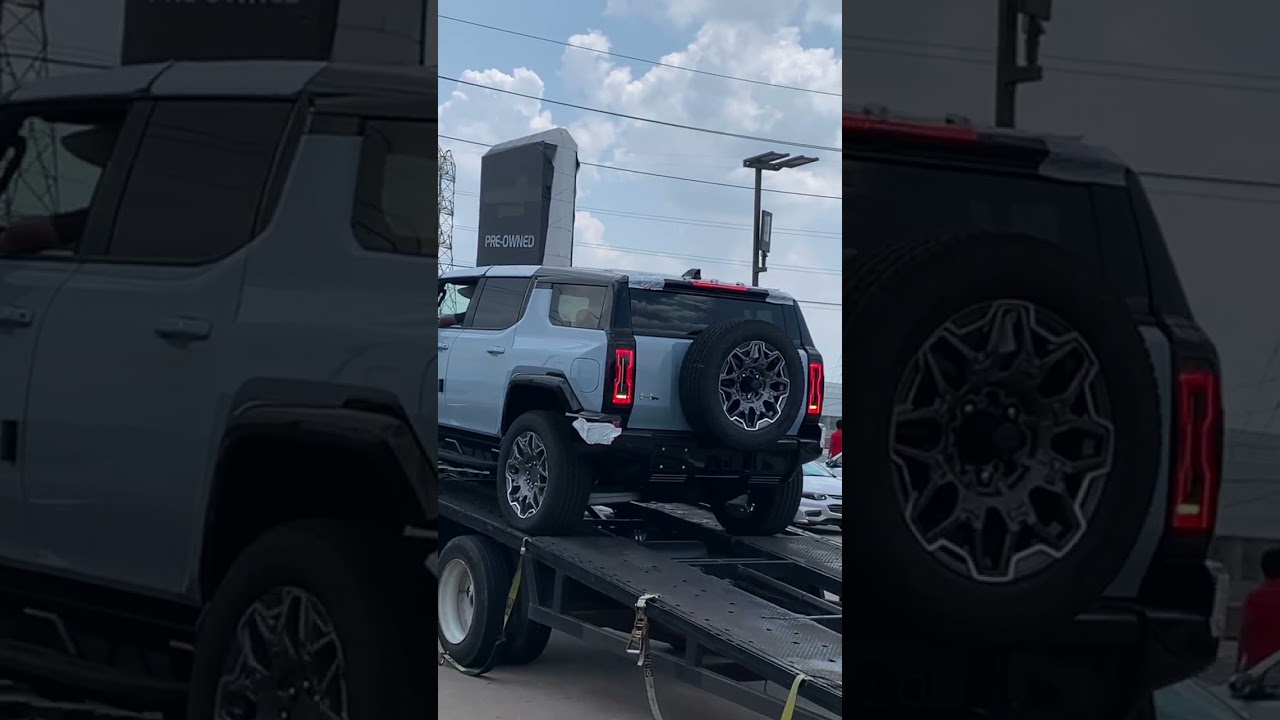 New 2025 Hummer SUV delivery