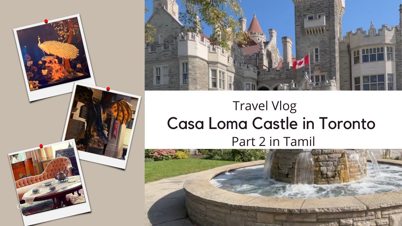 Travel in Canada| Castle in Downtown Toronto | Canada Tamil Vlog