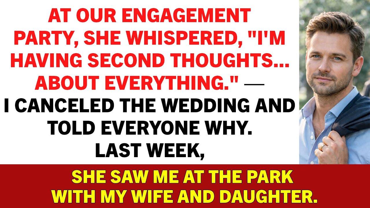 At Our Engagement Party, She Whispered, 